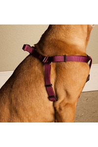 25in - 40in Step In Harness Burgundy, Xlrg 100-200 lbs Dog By Majestic Pet Products